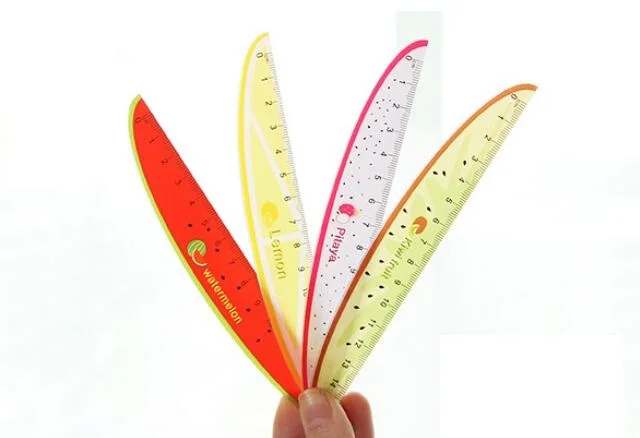 

1PCS/LOT 15cm Sweet Fruit pattern design PVC Straight ruler 15cm zakka DIY tools nice Promotional gift prize Stationery