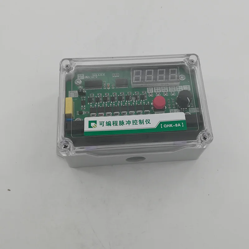 QHK 8A импульсный контроллер AC220V импульсного клапана устройство для очистки пыли 8
