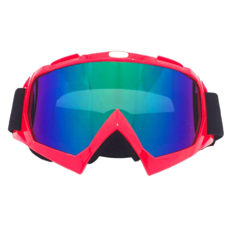 New Cycling Snowboard Goggles Prevent Wind Snowmobile Dirt Motorcycle Bike Glasses Motocross Off-Road Eyewear Color Lens - Цвет: RN