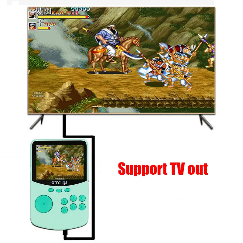 Портативная ретро игровая консоль 10000 в 1 для NES \ MAME MD GBA SFC игр с открытым исходным