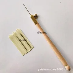 Напрямую от производителя инструмент для плетения двуглавый алюминиевый крючком Кокс крючком крючок набор цветов TPR мягкая ручка крючком Nee