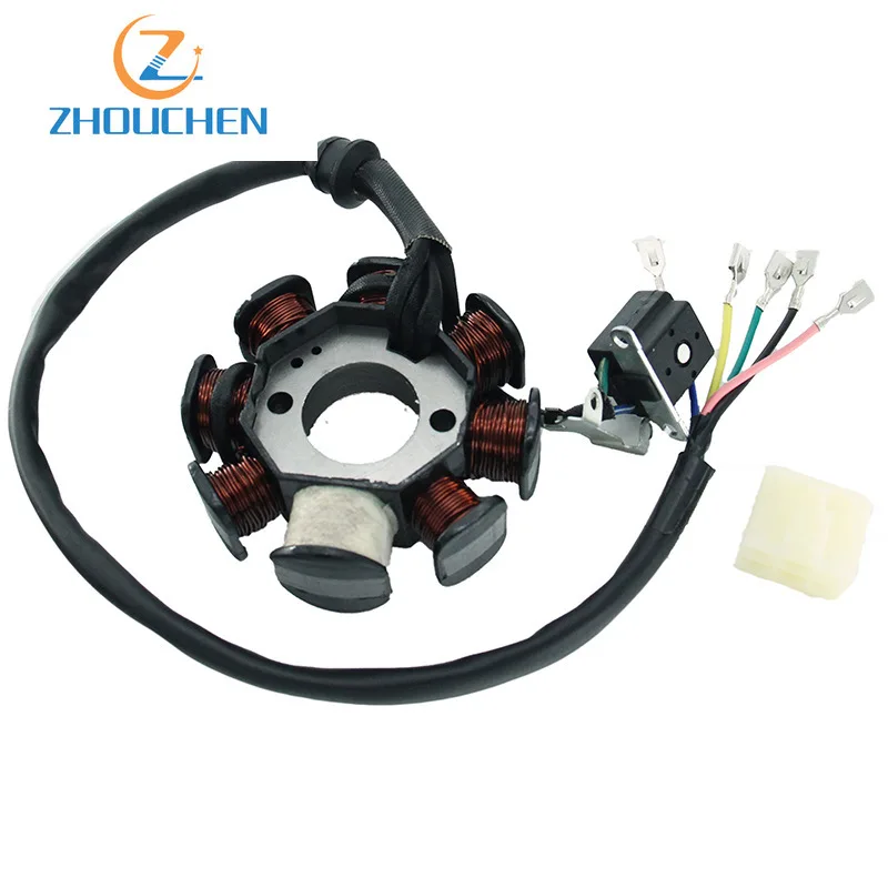 

motorcycle parts motor CB8 AC stator coil for CB200 and CB250 air-cooled water-cooled engines bike