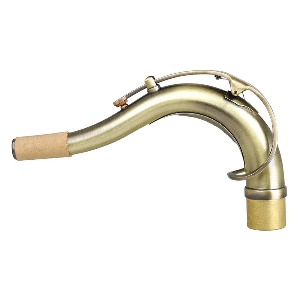Peças de Instrumento de Sopro Substituição para Tenor Pescoço Saxofone Latão Tenor Dobrar Bronze 27mm Sax - Image 6