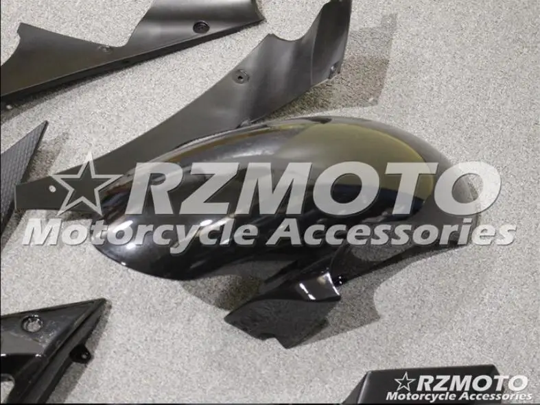 4 подарки набор впрыскивателей мотоциклов Обтекатели подходят для YAMAHA YZF-R6-600 2008- 08-16 Кузов Набор на заказ черный