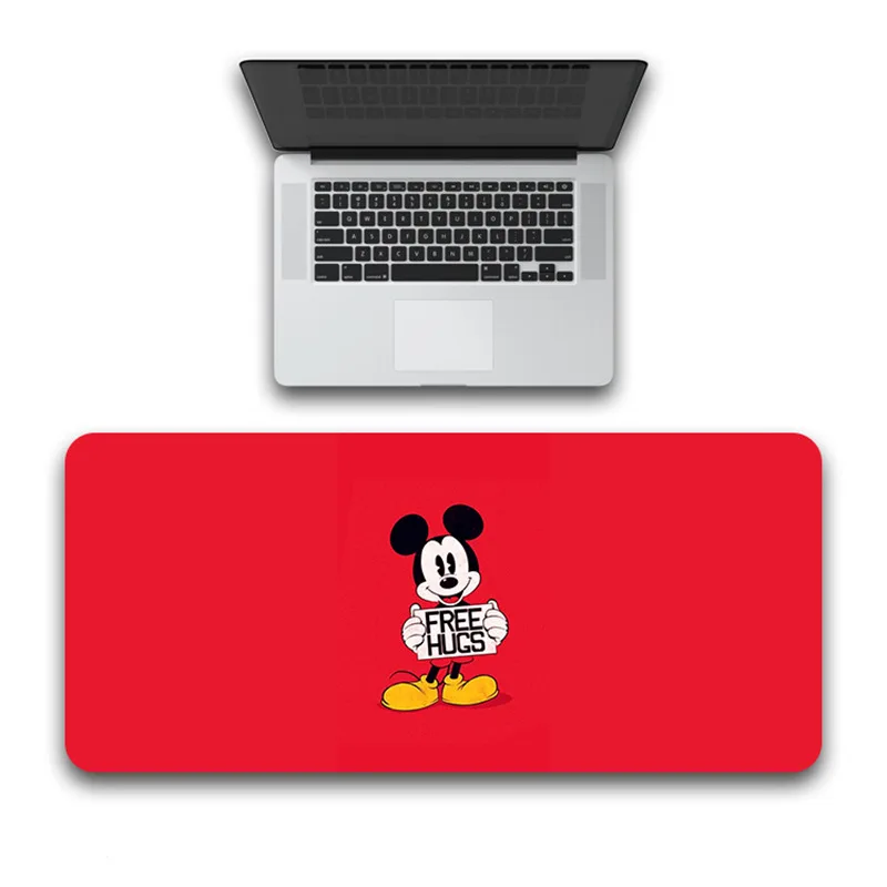 

Large Minnie Mickey mouse pad 80x30cm Keyboards Mat Rubber Desk Mat for game player Desktop PC Computer Laptop