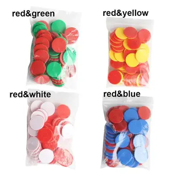 

Two-Color Counters, Red Blue, Educational Counting, Sorting, Patterning
