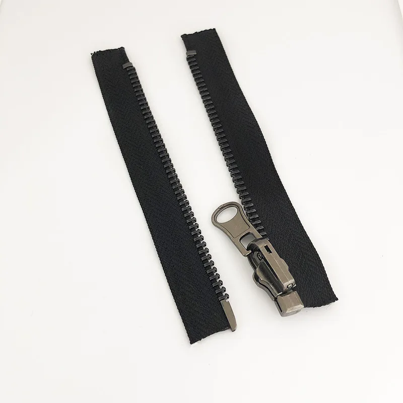 Meetee 50/100Pcs Non-slip Metal Zipper Stopper End Locks for 3# 5