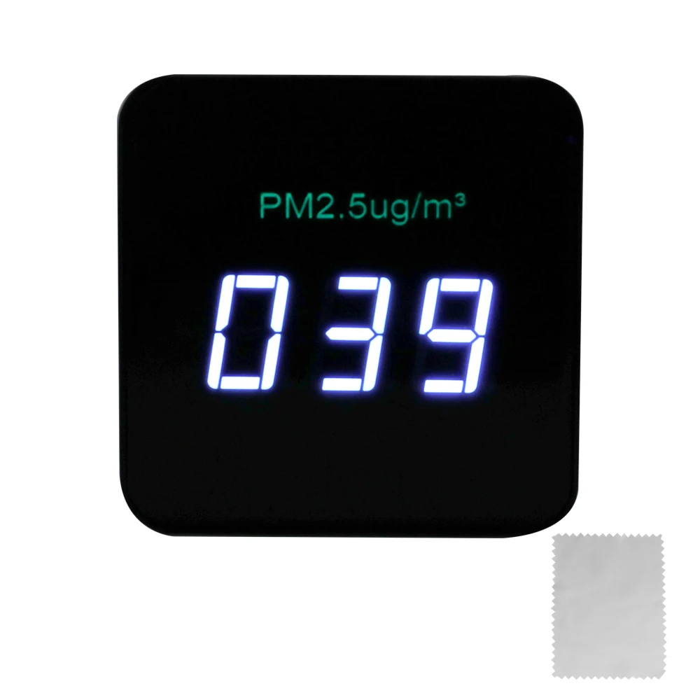 

OLED Digital Display USB Rechargeable Mini Portable PM2.5 Gas Analyzer Detector Laser Air Quality Tester Monitor