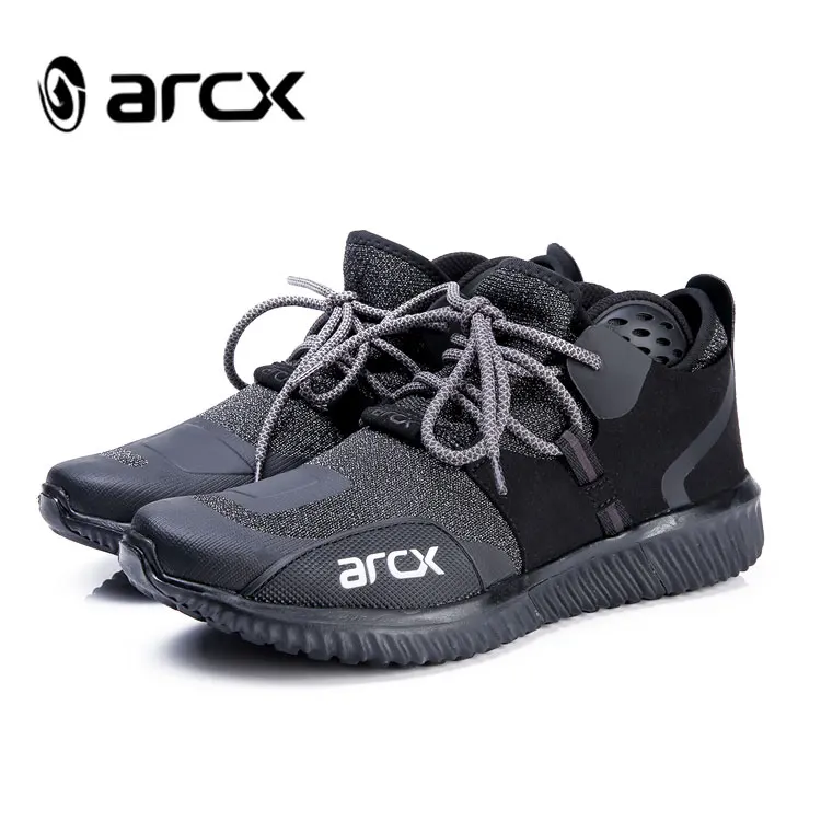 ARCX 2020 новая разработка Черные Летние Стильные мотоциклетные мужские ботинки