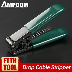 AMPCOM – dénudeur de câble FTTH, outil de dénudage de Fiber optique Standard, 1 ou 2 cœurs, 3.1x2mm 