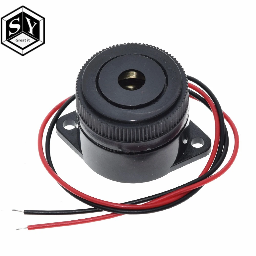 GREAT IT QSI-2910 90DB зуммер 29 5x24 5 мм DC 12V активный пьезоэлектрический непрерывный