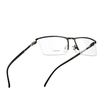 

2022 Titanium Alloy Glasses frame Men half Metal Prescription Eyeglasses Frame Myopia Computer Optical Frame Eyewear Eye Glasses