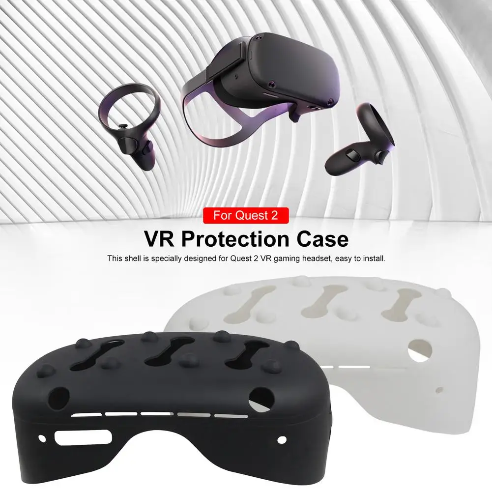 VR Anti-scratch Protection Cover Silicone Case For Oculus Quest 2 VR Headset Shell Protector For Oculus Quest2 Vr Accessories		VR Anti-scratch Protection Cover Silicone Case For Oculus Quest 2 VR Headset Shell Protector For Oculus Quest2 Vr Accessories