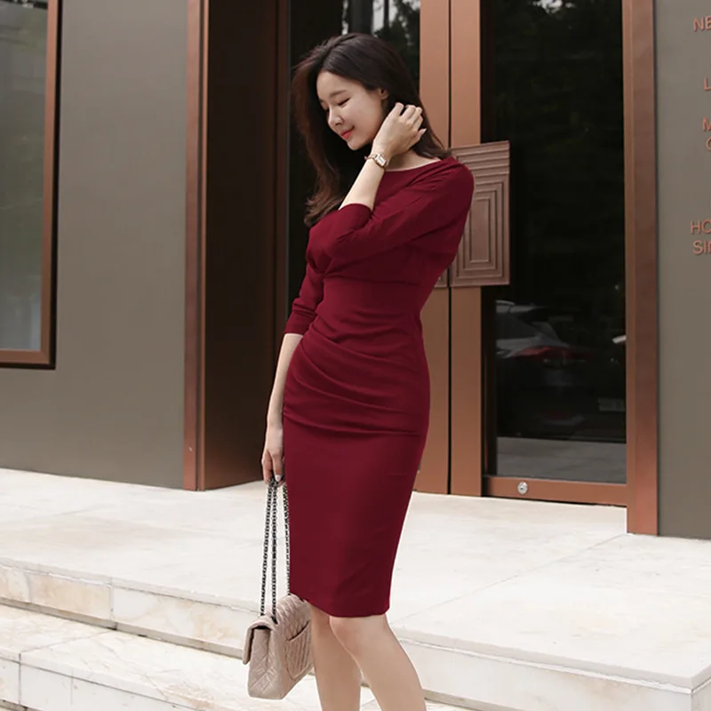 

Dresses For Women 2022 Korean Summer Elegant Slimming Black High Waist Sexy Skirt Casual Temperament Party Evening Dress