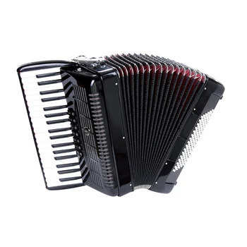 

Jh2017d-b accordion 37/96/7 + 2, black, with case, Aurus