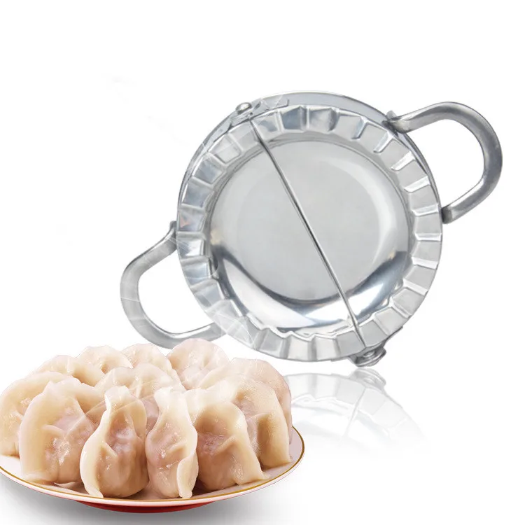 New Arrive Home Kitchen Eco-Friendly Pastry Tools Stainless Steel Dumpling Maker Wraper Dough Cutter Dumpling Mould