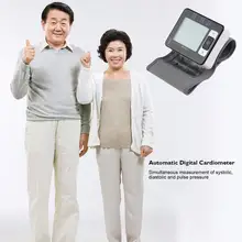 1 шт. наручные верхний монитор Автоматический цифровой измеритель сердечного ритма ЖК-экран Прямая поставка