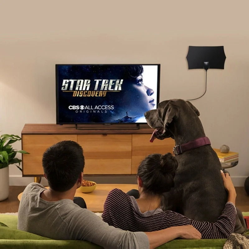 HDTV 안테나 디지털 안테나 TV 수신기 실내 500 마일 증폭기 부스터 DVB-T2 isdb-tb 위성 수신기
