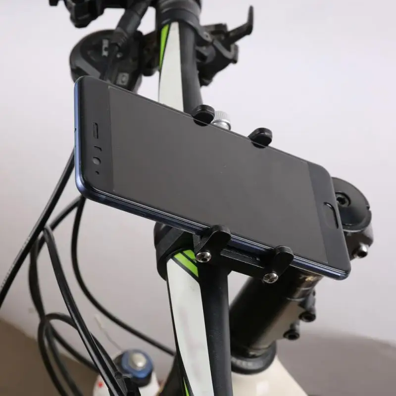 Aluminum Bicycle Phone Holder MTB Mountain Road Bike Motorcycle For 3.5-6.5 Inch Mobile Support GPS Cycling Bracket
