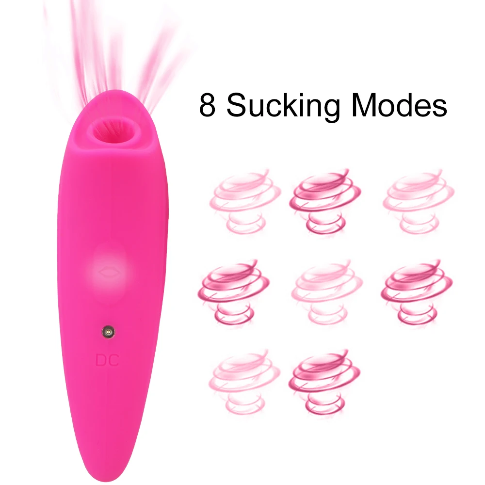 Clitoral Stimulator And Sucking Vibrator With 8 Vibration Speeds_voghion.com