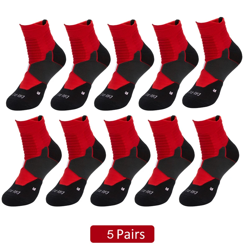 5Pairs Men's socks Breathable Socks women's Compression socks Basketball Socks Football Trekking Running Sport Socks Wintersocks