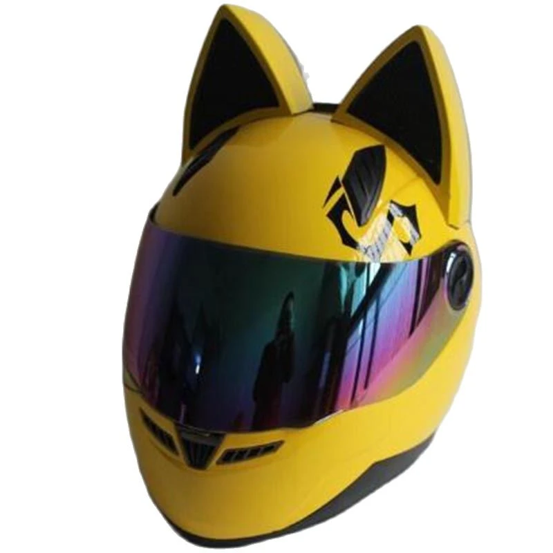 Nitrinos Kedi Kulak Notorcycle Kask Dort Mevsim Anti Sis All Over Kedi Kulak Kask Capraz Ulke Adam Ve Kadin Yaris Kask Helmets Aliexpress
