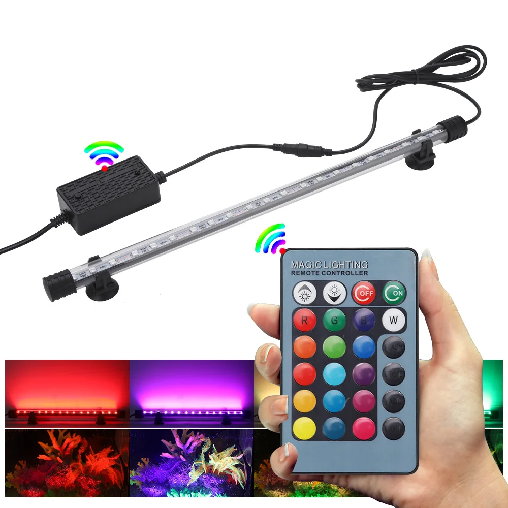 Aquarium Led Bar Light Waterproof Fish Tank Light 1857cm Underwater