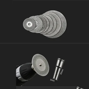 

10pcs 35mm Metal Cut Off Disc Wheel + 2pcs Connecting Rods For Power Drill Tools & Workshop Equipment