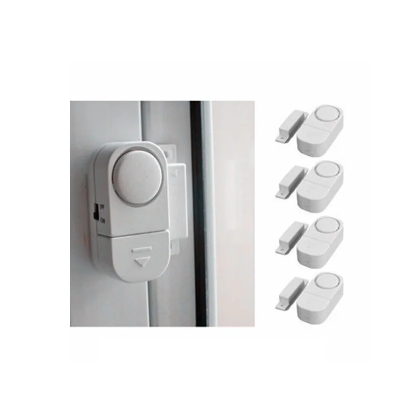 

5 pcs Door Windows Alarm Sensor Wireless Home Security Alarm Systems Door Window Entry Burglar Alarm