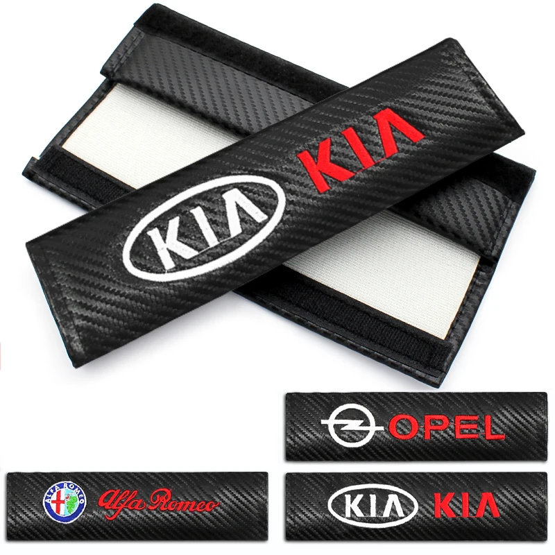 3d-стайлинг Автомобильных Подушек для ремня безопасности наплечный ремень