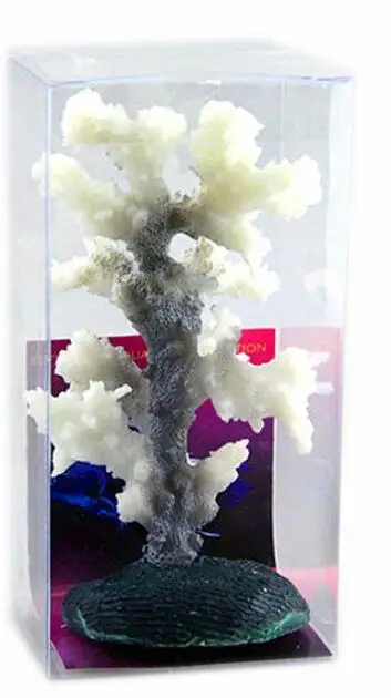 Украшение для аквариума, Anemone, силиконовый коралл, украшение для аквариума, искусственные растения, аксессуары для аквариума - Цвет: Серый