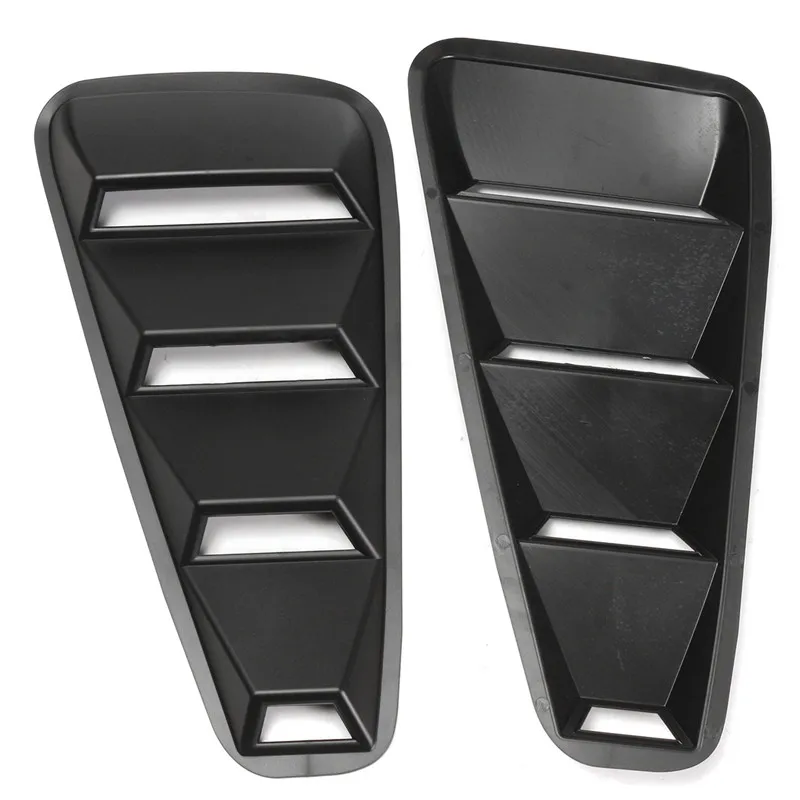 1 пара 1/4 четверти бокового окна жалюзи Совок Обложка Vent Для Ford/Mustang 2005 2006 2007 2008 2009 2010 2011 2012 2013