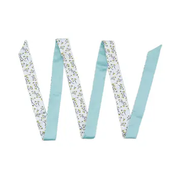 

63" Women's Silk Head Scarfs Long Narrow Handle Bags Ribbons Skinny Neck Scarves Scarves Scarf Skinny Silk Scarf Scarf Headband