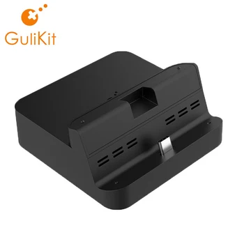 

Portable DIY Dock for Nintendo Switch, GuliKit NS06 Docking Station with USB-C PD Charging Stand, HDMI Adapter and USB 3.0 Port
