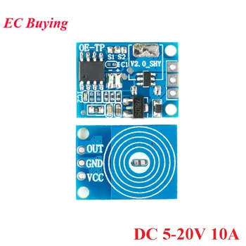 

OE-TP Capacitive Touch Button Light Switch Module Digital Touch Sensor LED No Pole Dimming DC 5V to12V 20V 10A Drive For Arduino