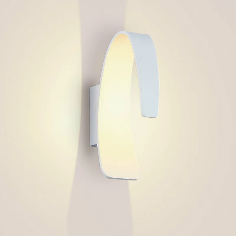

Nordic Modern Simple Wall Light Corridor Hallway Hotel Bedroom Living Room Lights Aluminum Led Applique Murale Wall Lamp Decor