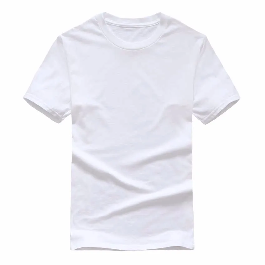 

Summer High Quality 18 ColorXS-2XL Solid Color T-Shirt Men's Cotton Elastic Basic T-Shirt Men's Casual Tops Short Sleeve T-Shirt