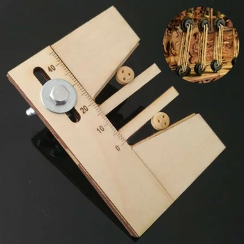 

Practical Auxiliary Home Dead Eyes Assembly DIY Wooden Wood Ship Model Kit Adjustable Accessories Fix Hand Mooring Tool