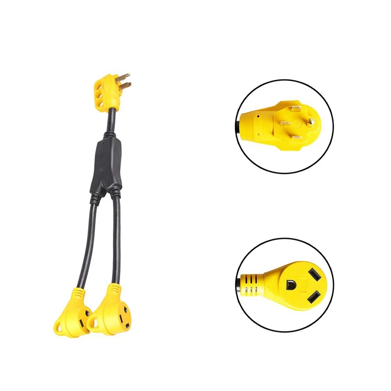 Rv-Cord Rv шнур питания адаптер 50A к 30A Y адаптер Шнур 14-50P мужчин и женщин с ручками