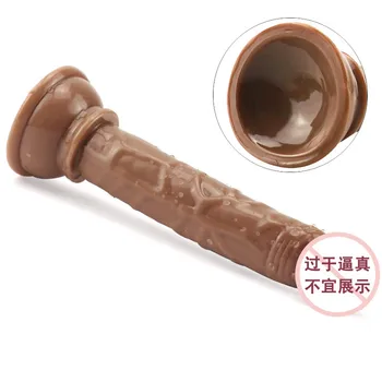 Erotic Soft Jelly Dildo Anal Butt Plug Realistic Penis Strong Suction Cup Dick Toy for Adult G-spot Orgasm Sex Toys for Woman 4