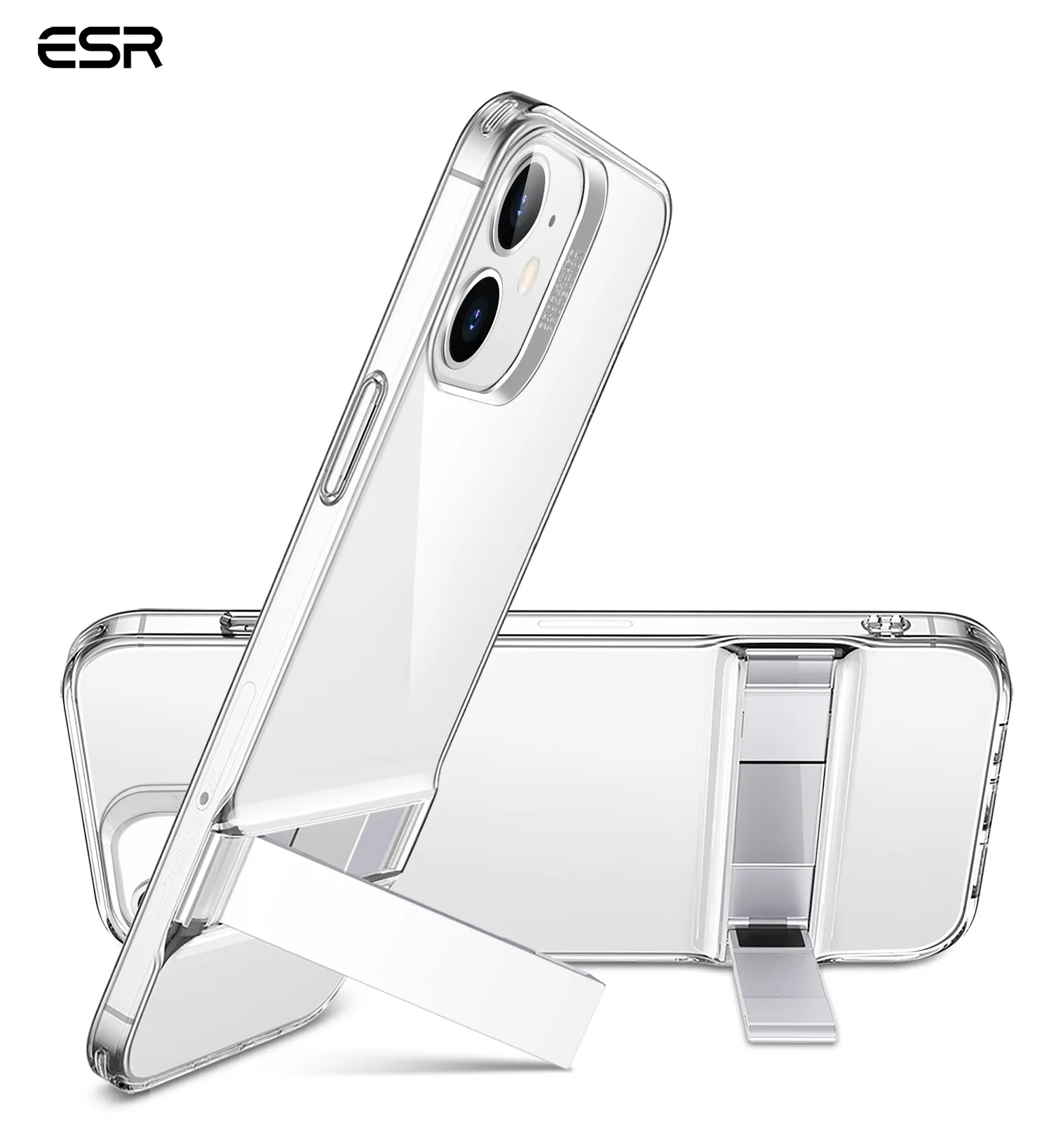 ESR - כיסוי לאייפון עם מעמד מטלי Metal Kickstand