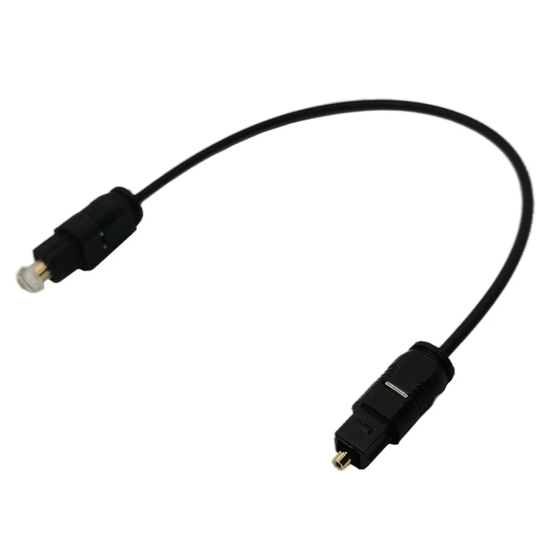 soldadura Elocuente Consciente Câble optique Toslink SPDIF Superfine OD 0.2 en PVC pour lecteur CD, DVD,  magnétoscope, câble Audio numérique, 2.2 m | AliExpress