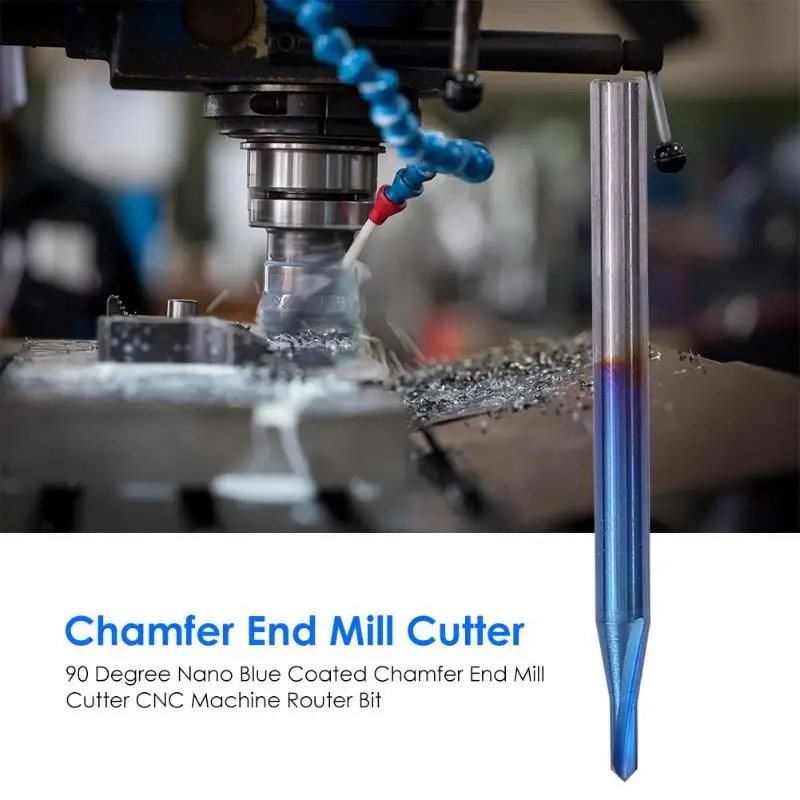 Карбид Концевая фреза машина Вольфрамовая сталь CNC Фрезерный резак Концевая фреза станки обработка всех типов мягких или черных металлов