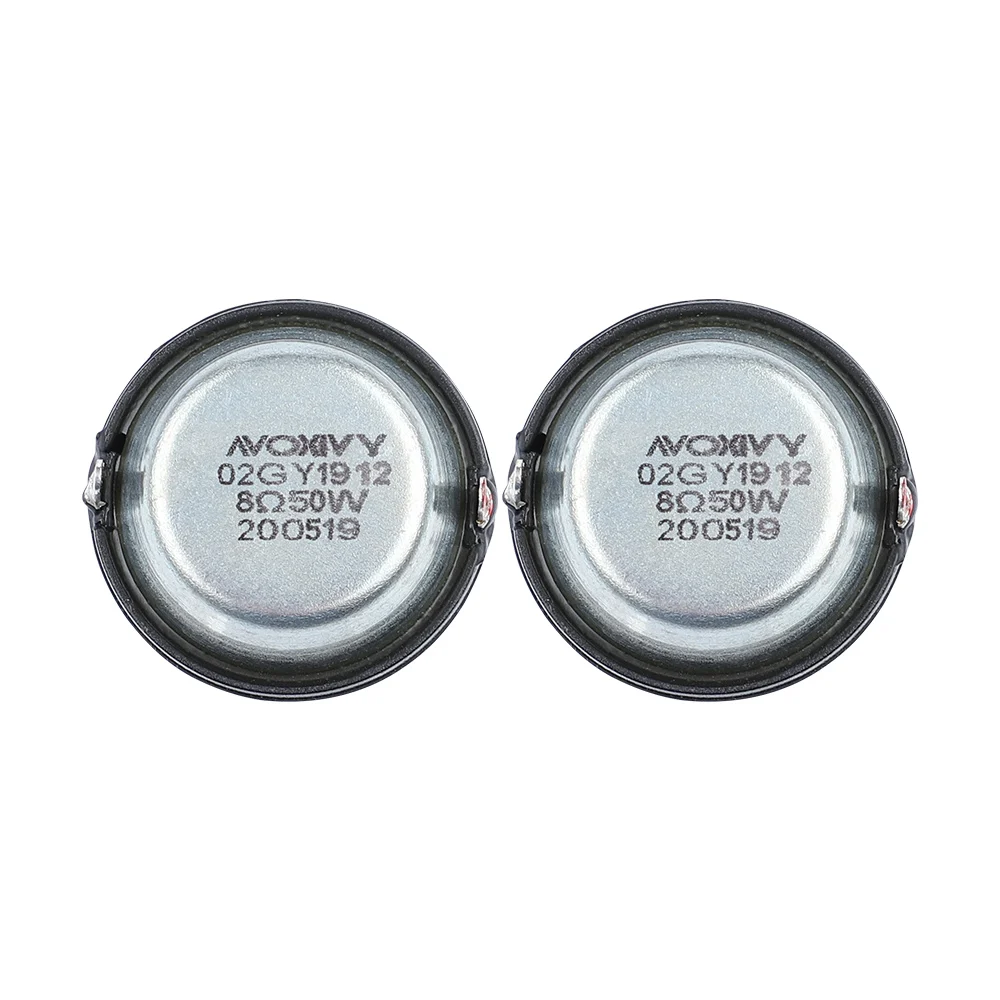 Dome Silk Tweeter Speaker Units 1.25 Inch 8 Ohm 50W Wide Frequency Strong Magnetic Treble Mini Loudspeaker 2PCS