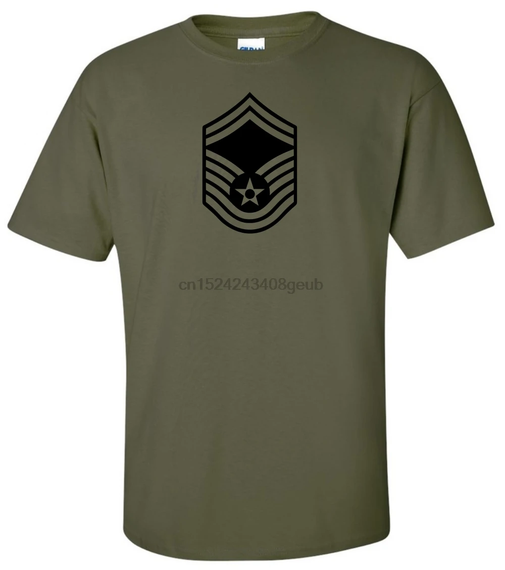 US Air Force E8 Senior Master Sergeant SMSGT Rank T-Shirt Color &amp Size #aft008 | Мужская одежда