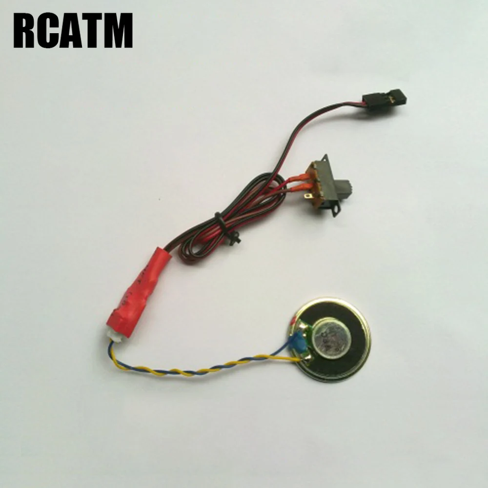 

Simulation Police Car Siren Alarm Sound Fire Fighting Sound for 1/10 1/8 RC Crawler TRX4 TRX6 1/14 RC Truck SCANIA ACTROS