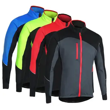 

Cycling Jacket Winter Warm Up Bicycle Clothing Windproof roupa de ciclismo Coat Thermal Waterproof Bike Jersey