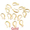 17x10mm 20pcs Rhodium Silver Gold Plated Earring Findings Earrings Clasps Hooks Fittings DIY Jewelry Making Accessories Earwire ► Photo 3/6