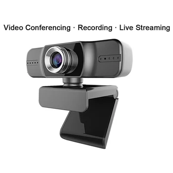 

Web Camera 1080P HD USB2.0 Manual Focus For Computers Laptops Webcams Built-In Sound-absorbing Microphone Computer Peripherals