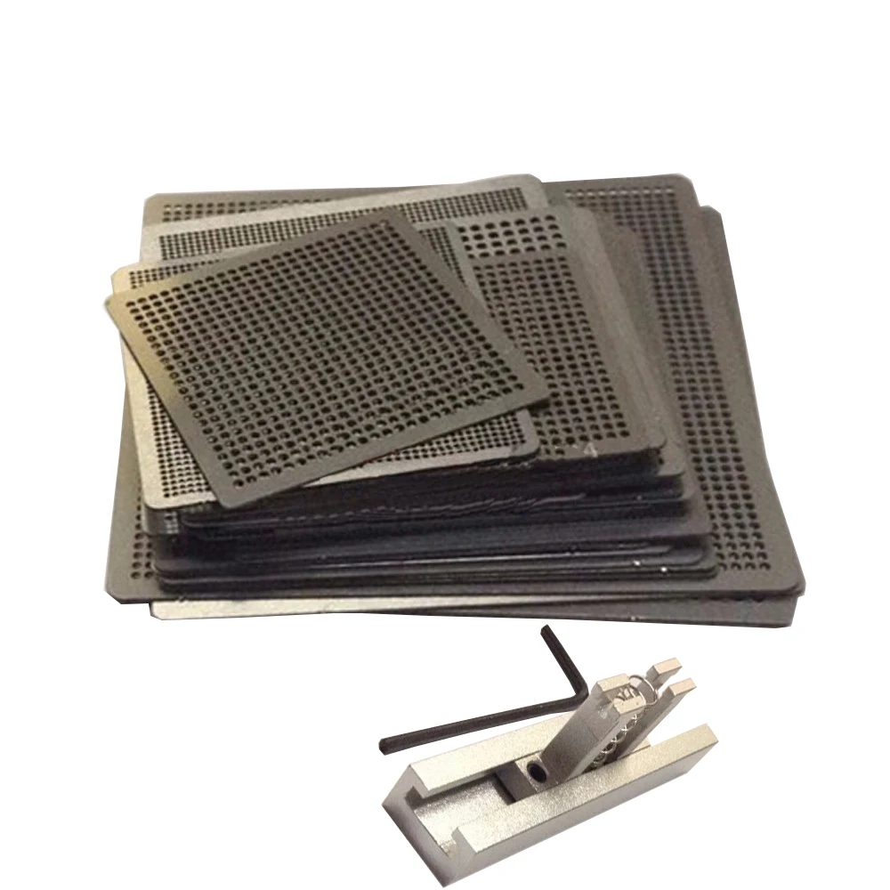 Трафареты BGA Универсальные с прямым нагревом, набор для пайки и ...